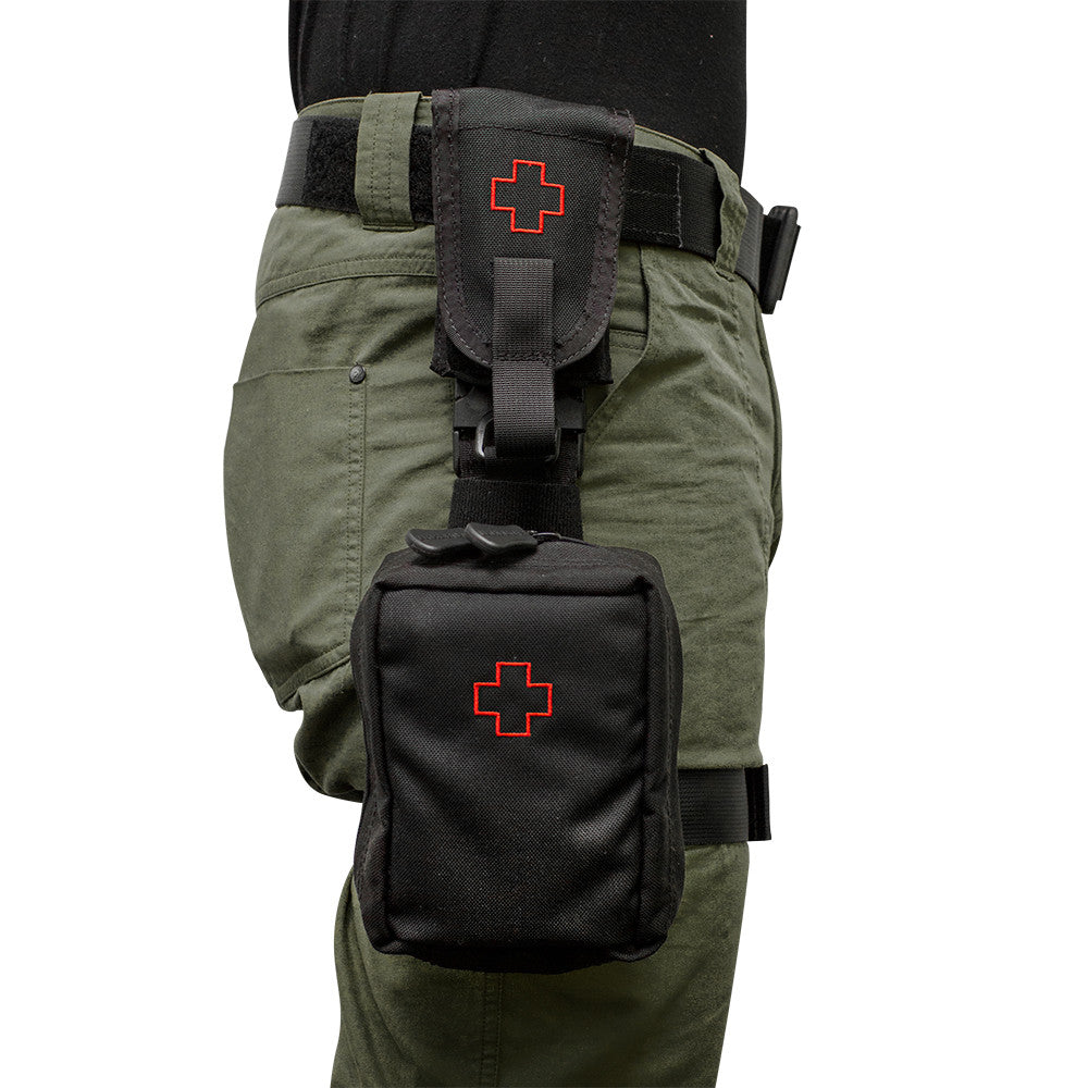 Speed Clip Patrol Tourniquet Pouch, Thigh, Belt