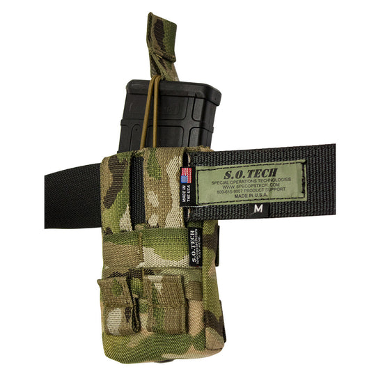 Single M4 Magazine Shingle, Bungee Top