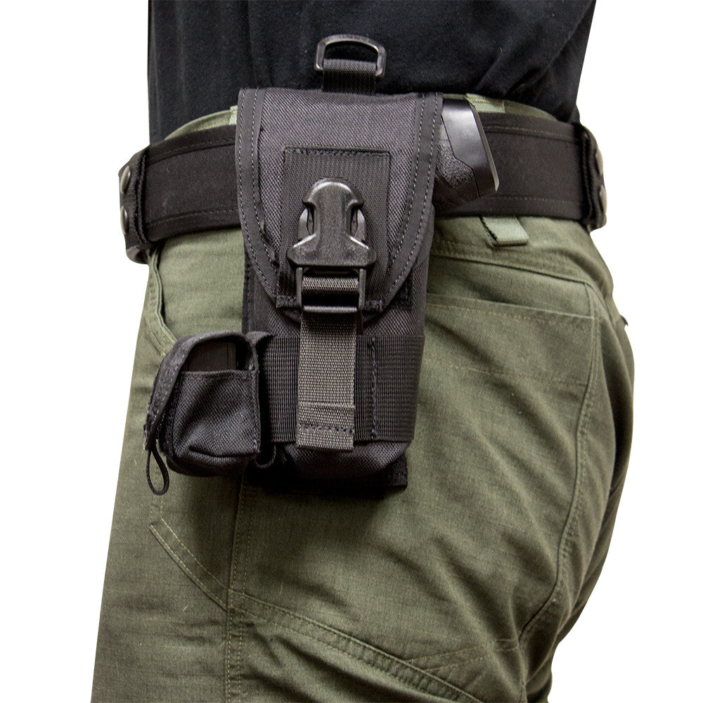 Speed Clip Taser Holster X2 Thigh, Belt, Vest